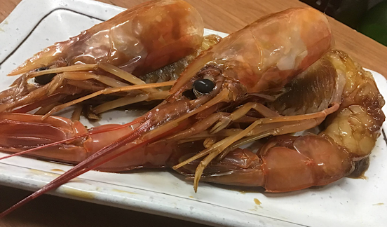酔っ払いエビ