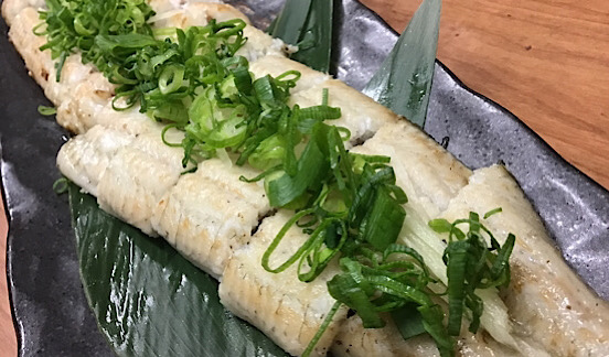 国産うなぎたたき
